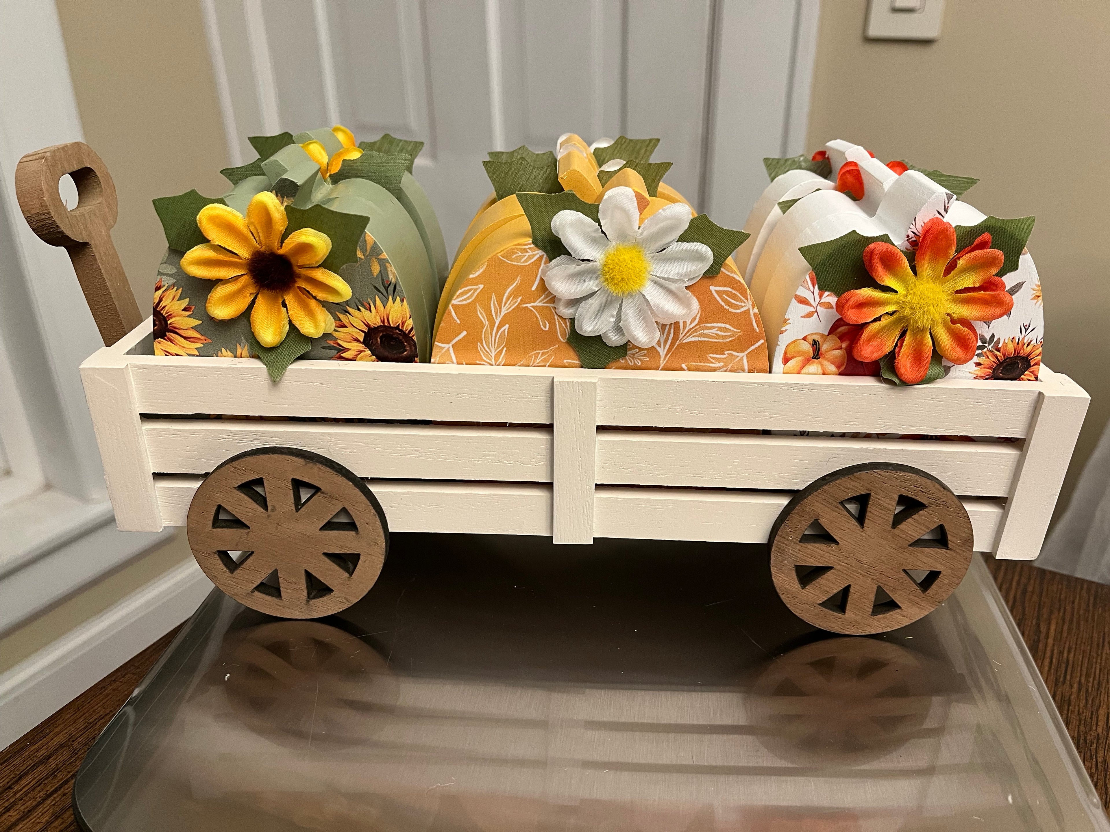Wood Pumpkins